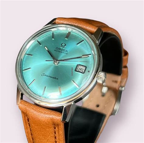 omega turquoise watch|omega seamaster color chart.